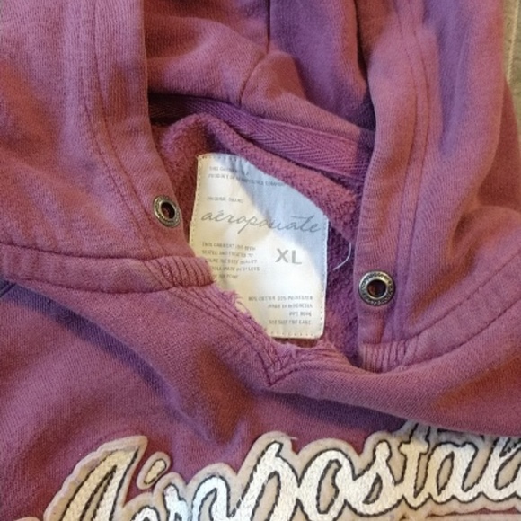 Aeropostale XL burgundy hoodie - Picture 1 of 3